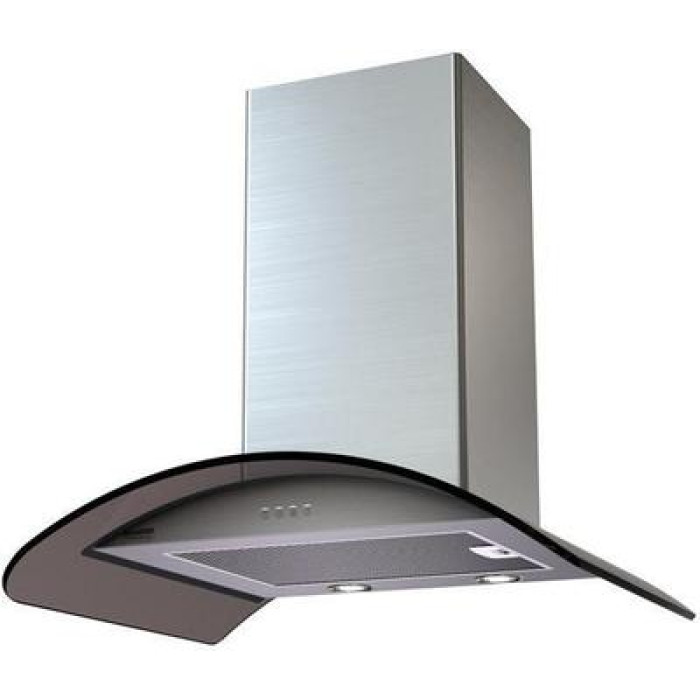 Вытяжка KRONASTEEL sharlotta 600 inox/dark glass electronic Вытяжка KRONASTEEL sharlotta 600 inox/dark glass electronic