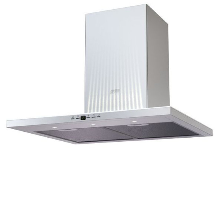 Вытяжка KRONASTEEL mara slim 600 wh/white glass 5p Вытяжка KRONASTEEL mara slim 600 wh/white glass 5p