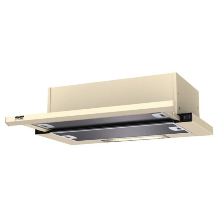 Вытяжка KRONA KAMILLA slim 600 ivory (1 мотор)