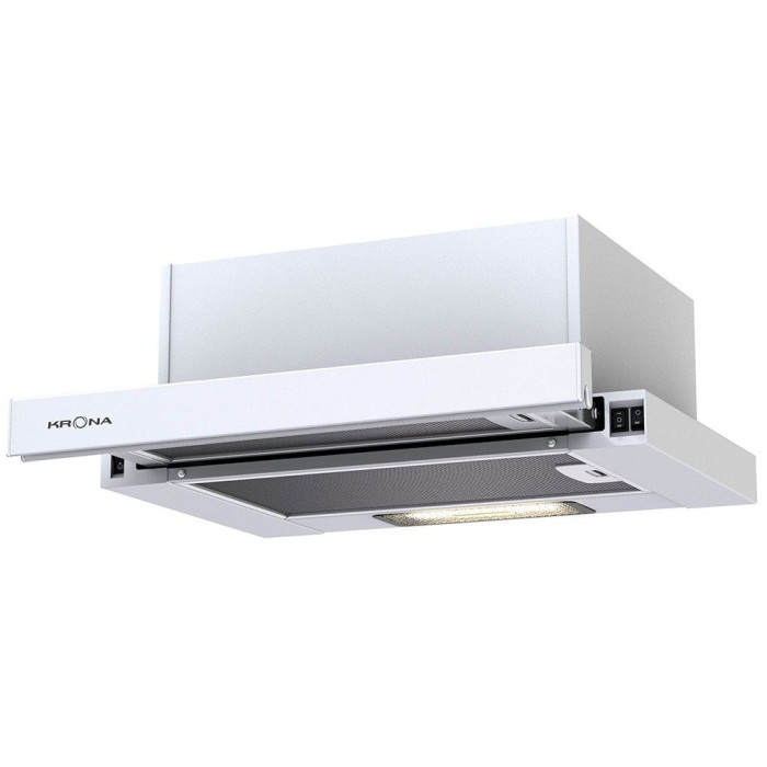 Вытяжка KRONASTEEL Kamilla 1M 450 white Вытяжка KRONASTEEL Kamilla 1M 450 white
