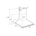 Вытяжка KORTING khc 6740 rn wood Вытяжка KORTING khc 6740 rn wood