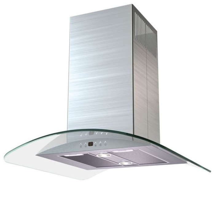 Вытяжка KRONASTEEL sharlotta isola 600 inox/glass 5p Вытяжка KRONASTEEL sharlotta isola 600 inox/glass 5p