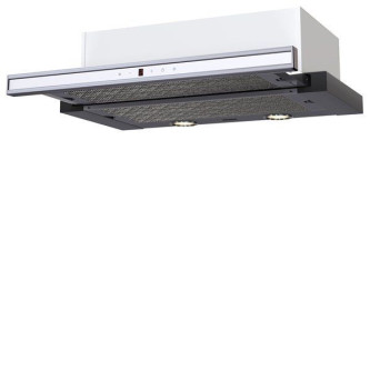 Вытяжка KRONASTEEL kamilla sensor 600 white glass 2m Вытяжка KRONASTEEL kamilla sensor 600 white glass 2m