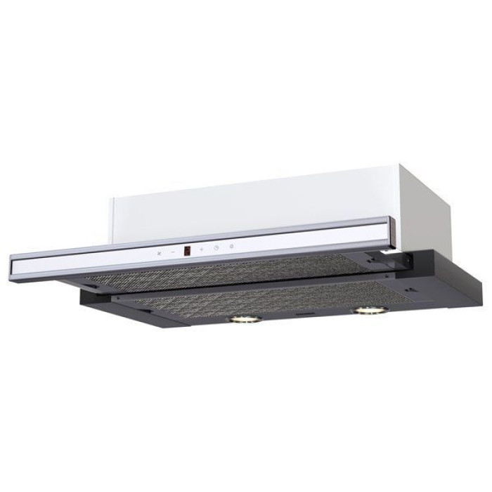 Вытяжка KRONASTEEL kamilla sensor 600 white glass 2m Вытяжка KRONASTEEL kamilla sensor 600 white glass 2m