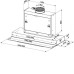 Вытяжка FABER 110.0456.276 FABER SWIFT X/WH GLASS A90 Вытяжка FABER 110.0456.276 FABER SWIFT X/WH GLASS A90