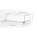 Вытяжка под шкаф DACH Stella 2 60 inox Вытяжка под шкаф DACH Stella 2 60 inox