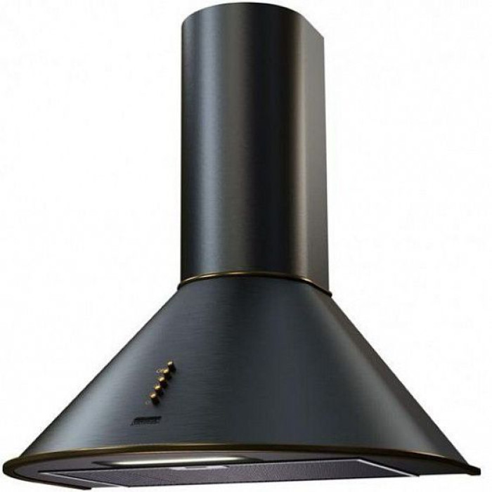 Вытяжка KRONASTEEL diana 600 black/gold push button Вытяжка KRONASTEEL diana 600 black/gold push button