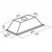 Вытяжка MBS CASSIA 160 WHITE Вытяжка MBS CASSIA 160 WHITE