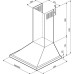 Вытяжка KRONASTEEL BELLA 500 inox SL Вытяжка KRONASTEEL BELLA 500 inox SL