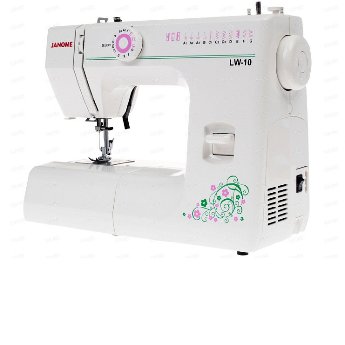 Швейная машина JANOME lw-10 белый Швейная машина JANOME lw-10 белый