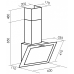 Вытяжка MBS GALTONIA 160 GLASS BLACK Вытяжка MBS GALTONIA 160 GLASS BLACK
