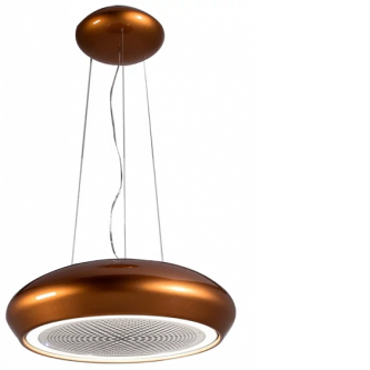 Островная вытяжка Sirius SILT26 DERUTA copper