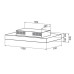 Вытяжка BEST CIRRUS DRAW GLASS 1100*700 (07F57850) Вытяжка BEST CIRRUS DRAW GLASS 1100*700 (07F57850)