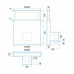 Вытяжка BEST LIFT BLACK 600 56см,черная,в столешницу 07756001A Вытяжка BEST LIFT BLACK 600 56см,черная,в столешницу 07756001A
