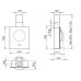Вытяжка Galvamet Sphera 65/F BLACK Вытяжка Galvamet Sphera 65/F BLACK