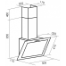 Вытяжка MBS GALTONIA 150 GLASS WHITE Вытяжка MBS GALTONIA 150 GLASS WHITE