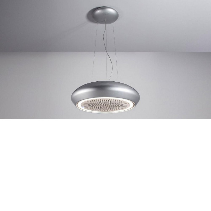 Островная вытяжка Sirius SILT26 DERUTA silver