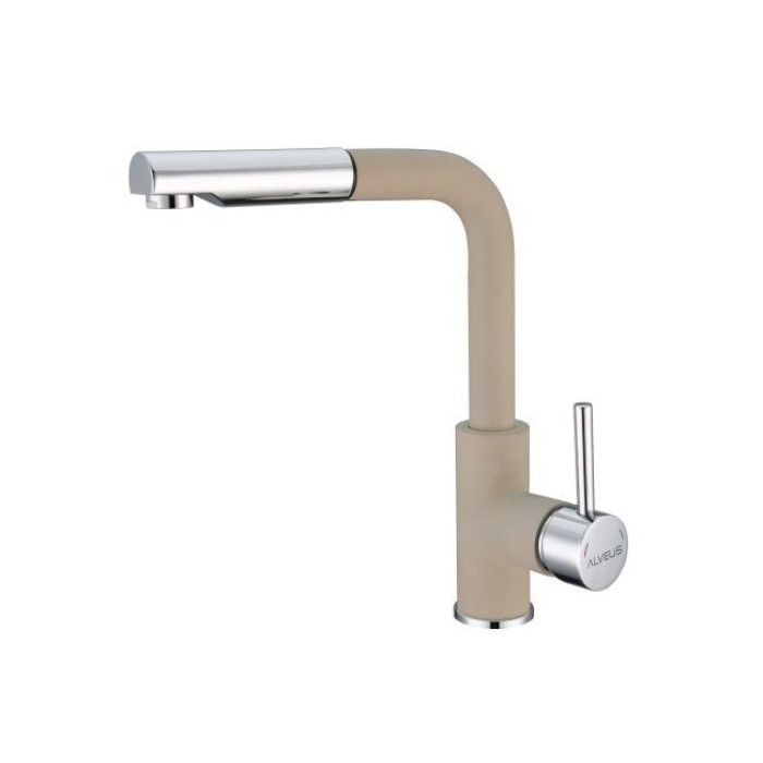 Смеситель ALVEUS SIROS - P G55 BEIGE Смеситель ALVEUS SIROS - P G55 BEIGE
