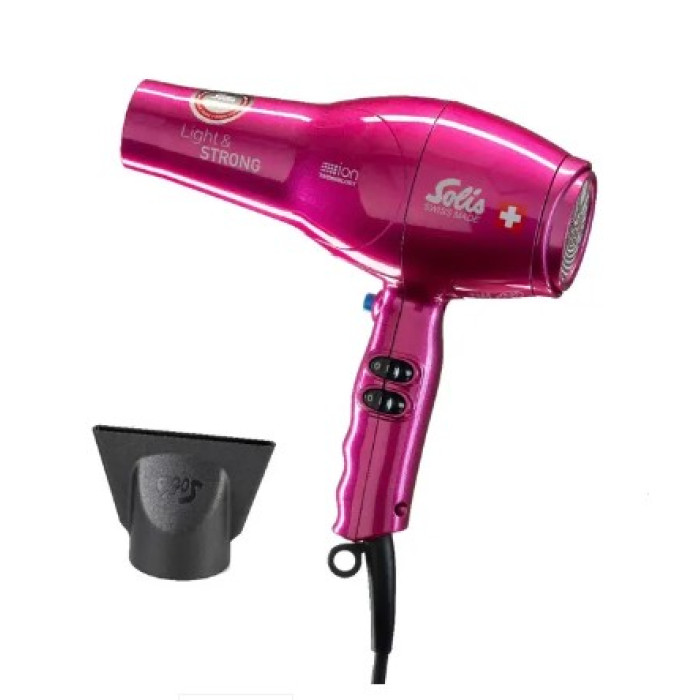Фен SOLIS Light & Strong pink Фен SOLIS Light & Strong pink