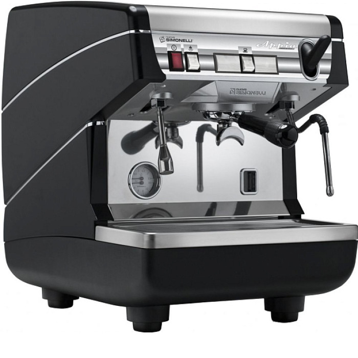 Кофемашина NUOVA SIMONELLI Appia II 1Gr S black Кофемашина NUOVA SIMONELLI Appia II 1Gr S black