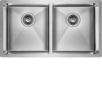 Кухонная мойка PAULMARK Twin PM237844-BS Кухонная мойка PAULMARK Twin PM237844-BS