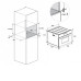 Духовой шкаф MEFERI MEO609BK MICROWAVE