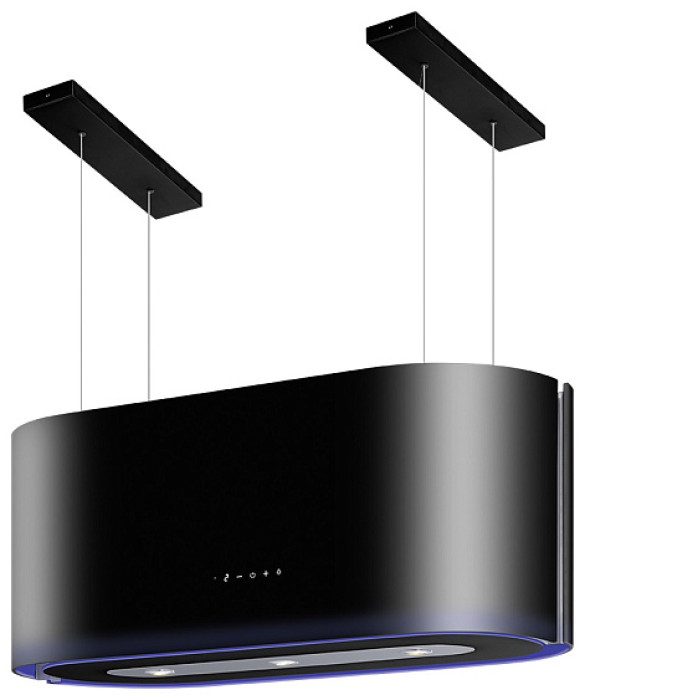 Островная вытяжка Konigin Serenity Black 80