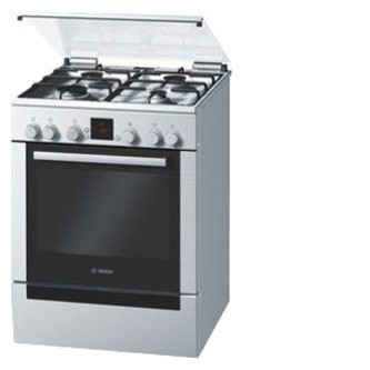 Плита газовая с электрической духовкой BOSCH hgv 645250 r