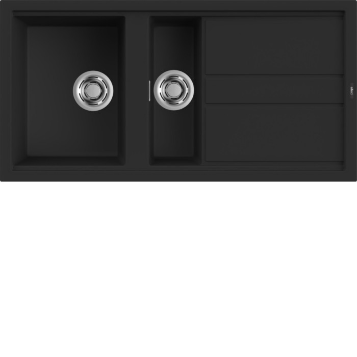 Кухонная мойка ELLECI Best 475 Black K86 Кухонная мойка ELLECI Best 475 Black K86