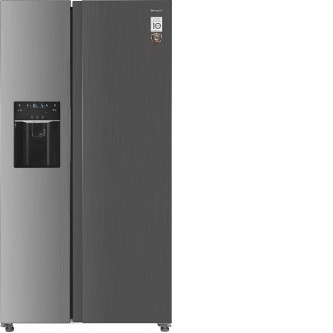 Холодильник WEISSGAUFF WSBS 695 NFX Inverter Ice Maker