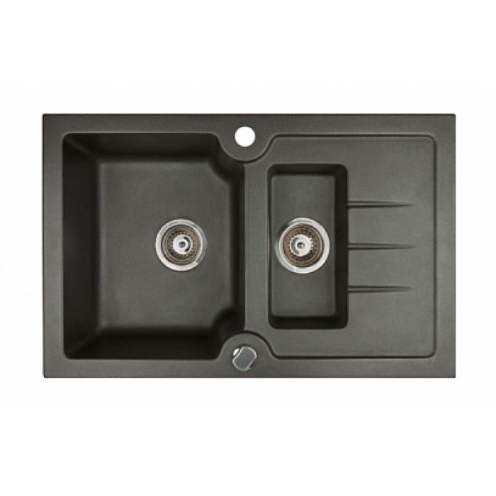 Кухонная мойка KUPPERSBERG modena 1,5b1d black metal. Кухонная мойка KUPPERSBERG modena 1,5b1d black metal.