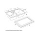 Кухонная мойка PAULMARK Zwilling PM238150-GR Кухонная мойка PAULMARK Zwilling PM238150-GR