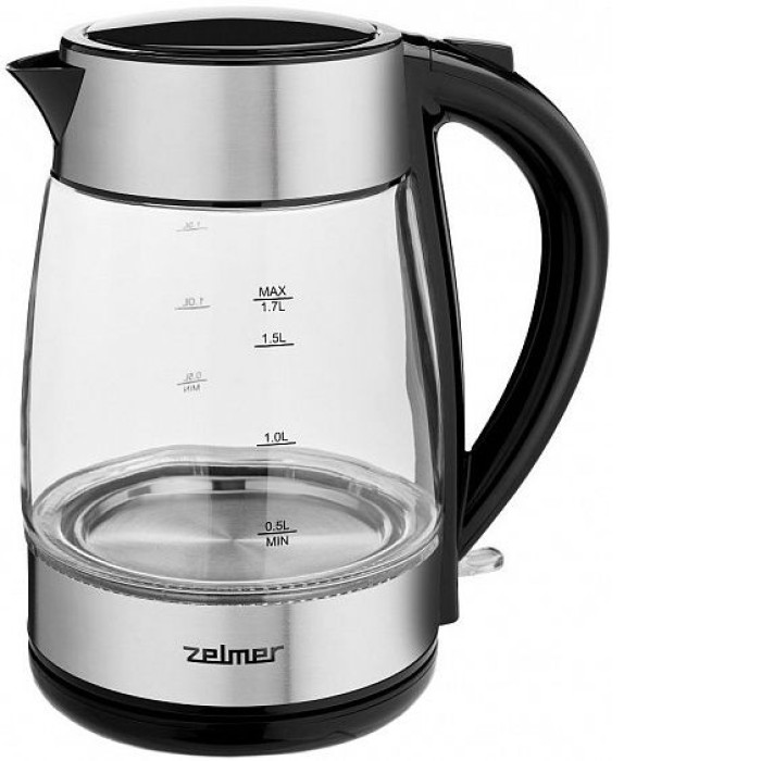 Чайник ZELMER ZCK8011 glass/inox