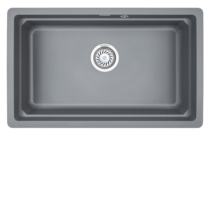 Кухонная мойка GRANULA KS-7303U алюминиум