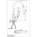 Смеситель D&K Rhein Lessing DA1322441 Смеситель D&K Rhein Lessing DA1322441