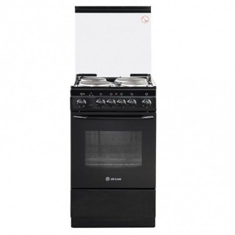 Плита DELUXE 5004.10 экр-001 черный