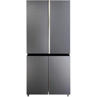 Холодильник WEISSGAUFF WCD 590 NoFrost Inverter Premium Biofresh Dark Grey Glass