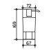 Дозатор KEUCO Elegance new 11654019001 хром Дозатор KEUCO Elegance new 11654019001 хром
