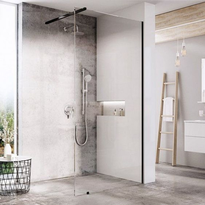 Душевая перегородка RAVAK ST Walk-In Wall GW9WA0C00Z1 блестящий + транспарент Душевая перегородка RAVAK ST Walk-In Wall GW9WA0C00Z1 блестящий + транспарент