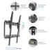 Кронштейн для телевизора KROMAX ideal-4 black Кронштейн для телевизора KROMAX ideal-4 black