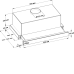 Вытяжка BACKER TH60L-2F200-WG Вытяжка BACKER TH60L-2F200-WG