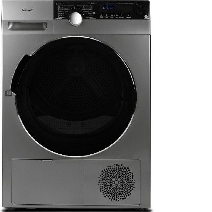 Сушильная машина WEISSGAUFF WD 599 DC Inverter Heat Pump Silver Сушильная машина WEISSGAUFF WD 599 DC Inverter Heat Pump Silver
