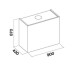 Вытяжка FALMEC LAGUNA STEEL 90 WHITE CLDN9087.E0P2#ZZZI491F+KACL.825#F