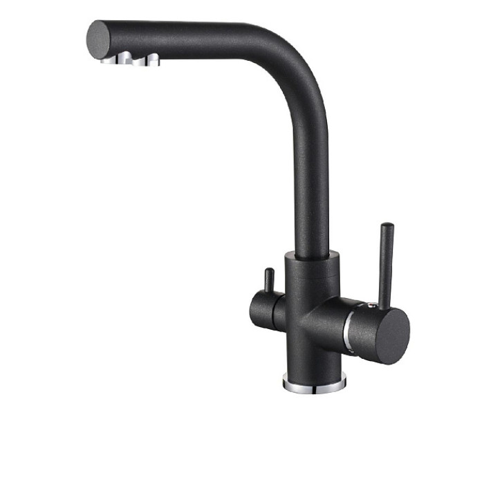 Смеситель AQUASANITA Akvaduo 2663 (черный металлик) Смеситель AQUASANITA Akvaduo 2663 (черный металлик)