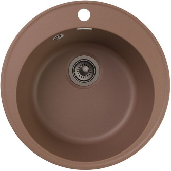 Кухонная мойка GRANFEST QUARZ GF-Z 08 D480 терракот