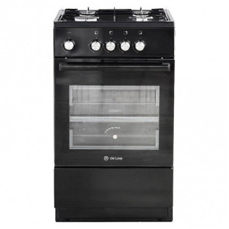 Плита DELUXE 5040.48г (щ)-011 черный Плита DELUXE 5040.48г (щ)-011 черный