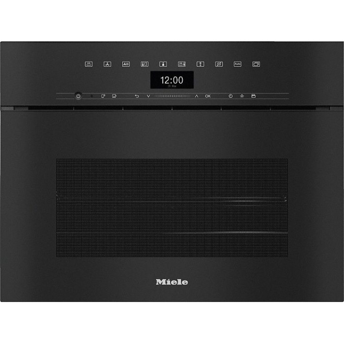 Встраиваемая пароварка MIELE DGC7440X OBSW чёрный обсидиан Встраиваемая пароварка MIELE DGC7440X OBSW чёрный обсидиан