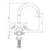 Смеситель DECOROOM DR53028 хром Смеситель DECOROOM DR53028 хром
