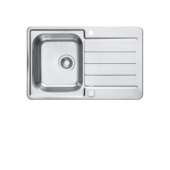 Кухонная мойка ALVEUS Line Maxim 80 SAT-90 1100216 (в комплекте с сифоном 1127251)