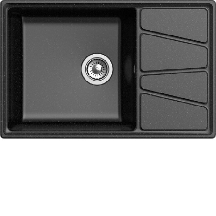 Кухонная мойка GRANFEST GF-V-780L черный Кухонная мойка GRANFEST GF-V-780L черный